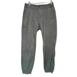 ATHLETA Windbreaker Lightweight Dark Blue Stretchy Waist Jogger Pants Women 4